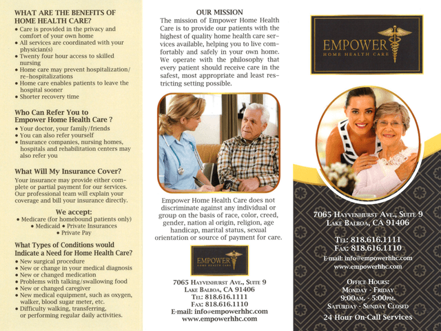 EMPOWER HOME HEALTH CARE - Home Health Agency photo in VAN NUYS, CA